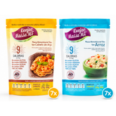 Konjac Massa® Mix 14 Embalagens - 7 Arroz e 7 Cab de Anjo